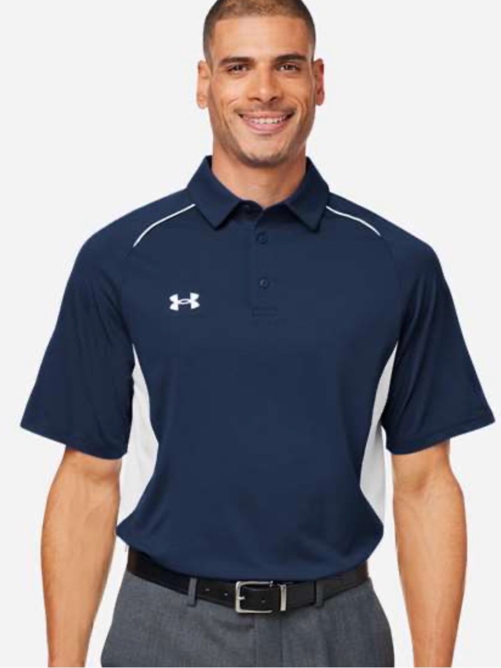 UNDER ARMOUR Title Polo Shirt Sz XL